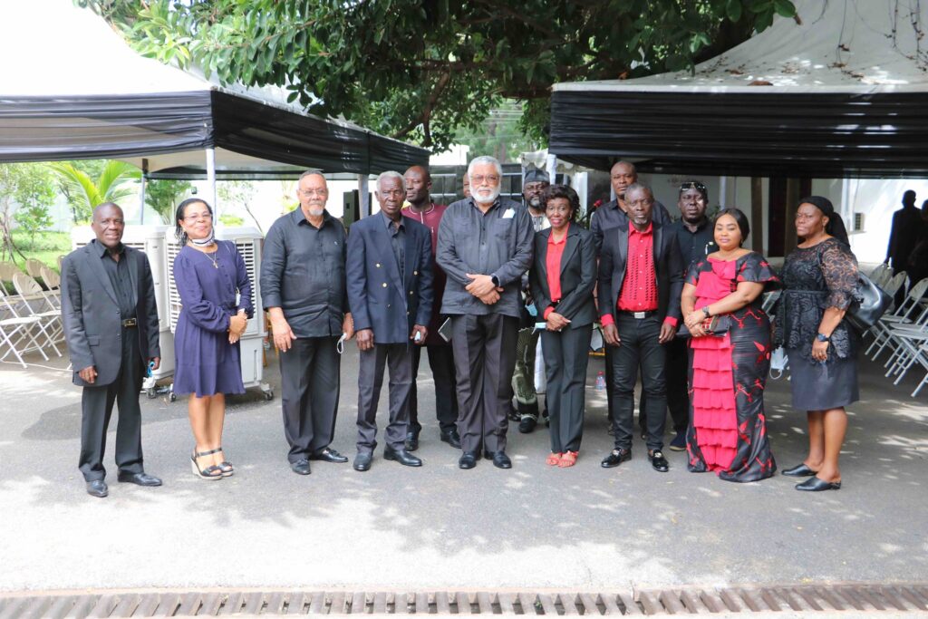 Exclusive Photos: Rawlings Cries As His Mother Is Laid In State 6