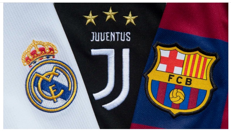 Real Madrid, Barcelona & Juventus