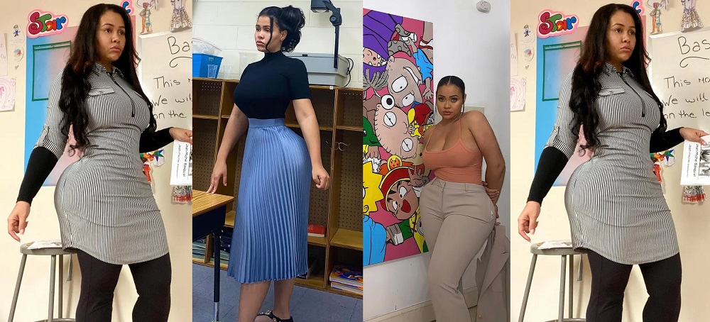 Curvy Female Teacher